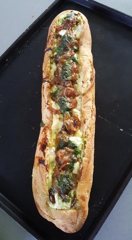 baguette garnie à rechauffer garniture au choix