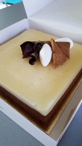 Entremet poire chocolat spéculoos