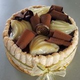 Charlotte Poire Chocolat Praliné