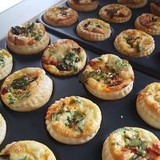 mini quiche garniture au choix