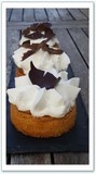 Tarte Banoffee Sablé breton garni de rondelles de bananes, de dulce de leche et de chantilly maison vanillée